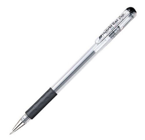 PENTEL 0.8mm Hybrid Gel Grip Rollerball Pen (Black) (Box of 12)-PK118ABX PENTEL 0.8mm Hybrid Gel Grip Rollerball Pen (Black) (Box of 12)-PK118ABX