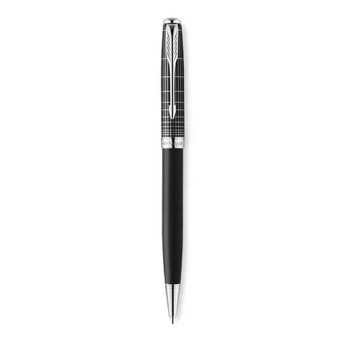 PARKER Sonnet Ballpoint Pen - Black Cisele Chrome Trim-NS1930259GWP PARKER Sonnet Ballpoint Pen - Black Cisele Chrome Trim-NS1930259GWP