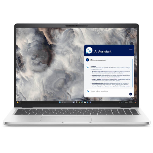 Dell Pro 16 Plus Intel Core Ultra 5 236V, vPro (40 TOPS NPU, 8 cores, up to 4.7 GHz), 16 GB: LPDDR5x, 8533 MT/s (onboard - TAR - BTO208_PB16250_EMEA-TAR