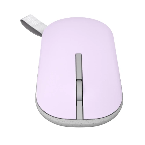 ASUS MD100, Ambidextrous, Optical, RF Wireless + Bluetooth, 1600 DPI, Blue, Pink