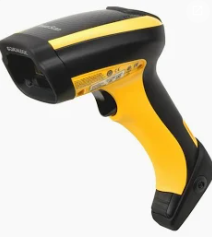 Datalogic PowerScan PM9600 Rugged Industrial Cordless Barcode Scanner in Yellow and Black