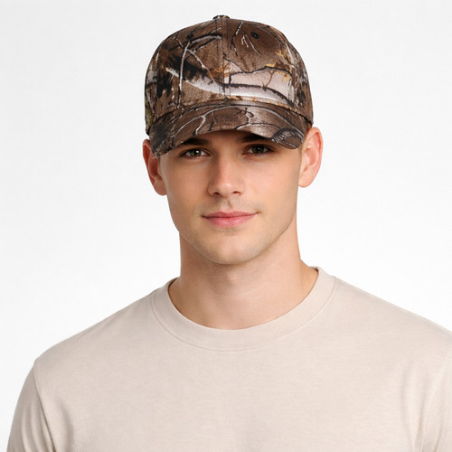 6 P Oakshade Camo Cap-CAP