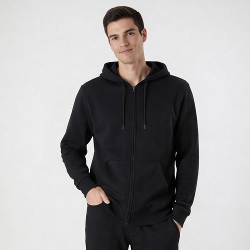 Brooklyn Zipped Hoodie-CAP