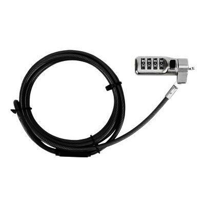 Targus - Defcon  Compact Combination Cable Lock (Nano) Securely attaches to Kensington Nano lock slots No master key req - TAR - ASP71GL-TAR