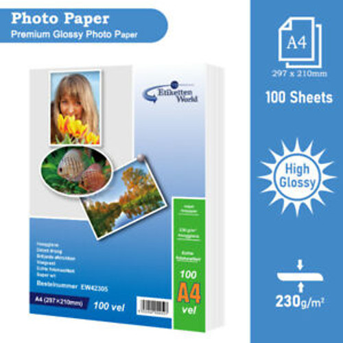 PENGUIN INKJET PHOTO PAPER GLOSS 180G 100 SHEETS A4 PENGUIN INKJET PHOTO PAPER GLOSS 180G 100 SHEETS A4