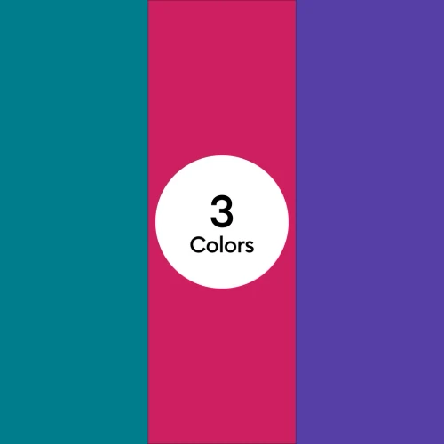Cricut 2011367, Permanent, Aqua colour, Pink, Purple, Matte, 483 mm, 241 mm