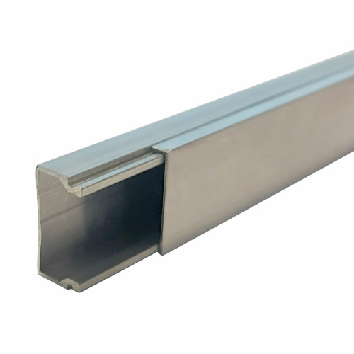 Aluminium Conduit 22 x 11 x 2900mm Mill - CON0001M Aluminium Conduit 22 x 11 x 2900mm Mill - CON0001M
