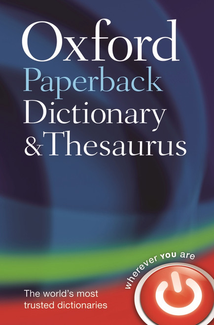 OXFORD Dictionary & Thesaurus Paper Back-DIC359903