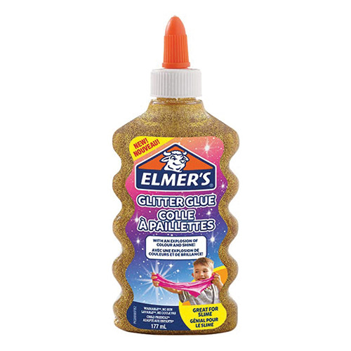 ELMERS Liquid Glue - Glitter Gold 177ml-ELM2077251