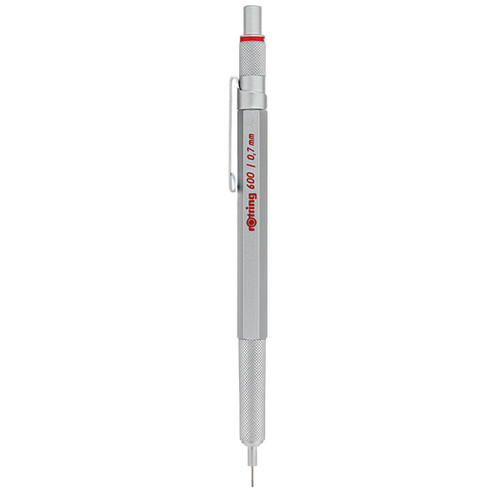 rOtring Rapid 600 Silver Mechanical Pencil 0.7mm-R1904444