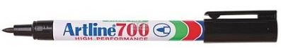 ARTLINE EK700 Permanent Fine Marker (Black) (Box of 12)-MA520677BX