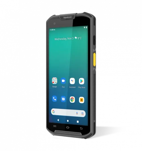 Newland MT9300 Megattera Standard Mobile Computer with 5.5'' touchscreen; Angled 2D CMOS Mega Pixel imager with Laser Aimer (CM6