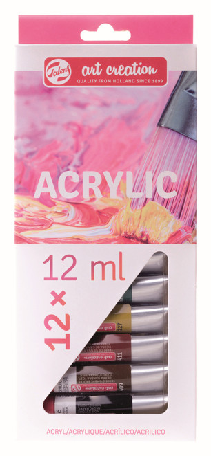 ROYAL TALENS Acrylic Set (12 X 12Ml)-RT9021712M