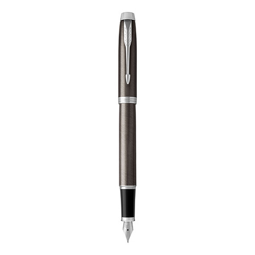 PARKER IM Fountain Pen - Dark Espresso Chrome Trim-NS1931657