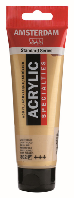 ROYAL TALENS AMSTERDAM Acrylic Colour - 120ml Tube (Light Gold)-RT17098022 ROYAL TALENS AMSTERDAM Acrylic Colour - 120ml Tube (Light Gold)-RT17098022