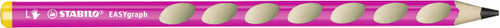 EASYGRAPH Pencil Pink Left-321-01-HB-6