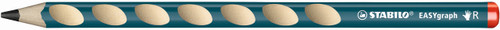 EASYGRAPH Pencil Petrol Right-322-HB