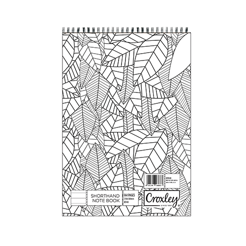 CROXLEY JD148 A5 144Page Wire Bound Feint Ruled Pack of 10 - Econo-NTB148