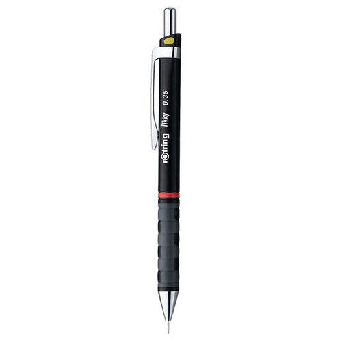 rOtring Tikky Black Mechanical Pencil 0.35mm-R1904694