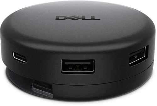 Dell Pro 7-in-1 USB-C Travel Hub - DA326, Cable Length 248mm,Screen Mode Supported 6K @ 60Hz, 1 x USB-A 3.2 Gen1 (5G),US - TAR - 470-BGCG-TAR