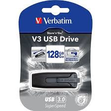 Verbatim V3 Store And Go 128gb Grey