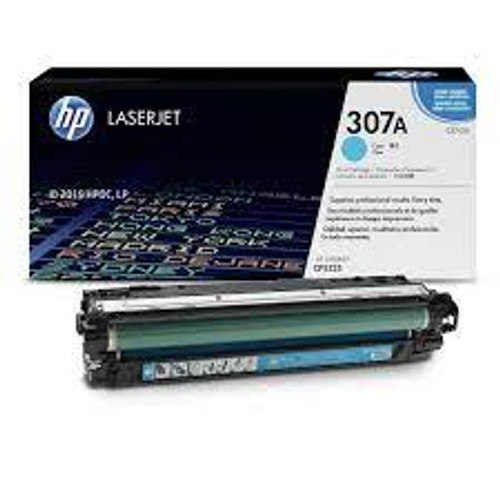 HP #307A CYAN TONER CARTRIDGE FOR COLOUR LASERJET HP #307A CYAN TONER CARTRIDGE FOR COLOUR LASERJET