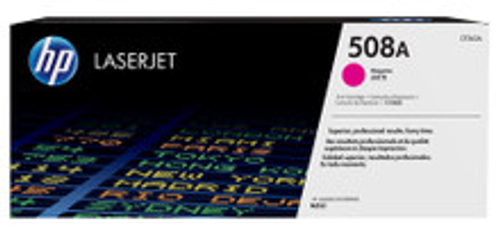 HP 508A MAGENTA LASERJET TONER CARTRIDGE -5000 PAGE YIELD HP 508A MAGENTA LASERJET TONER CARTRIDGE -5000 PAGE YIELD