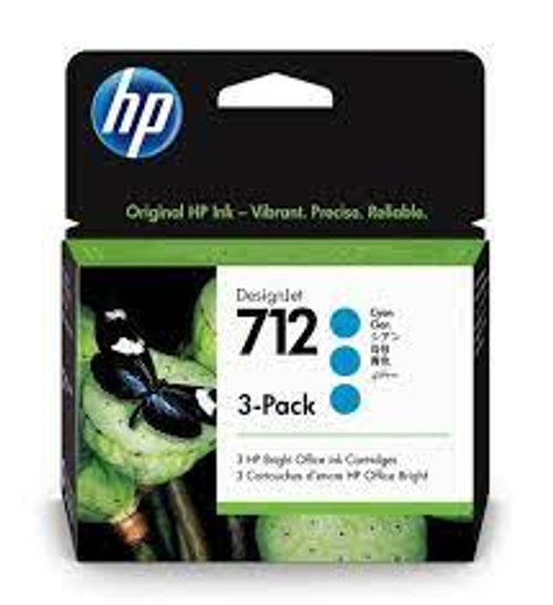 HP #711 3 PACK CYAN INK HP #711 3 PACK CYAN INK