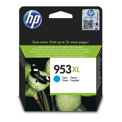 HP 953 HIGH YIELD CYAN INK CARTRIDGE FOR OFFICEJET PRO HP 953 HIGH YIELD CYAN INK CARTRIDGE FOR OFFICEJET PRO