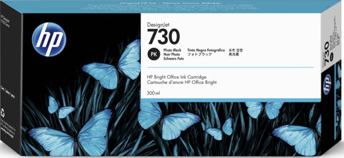 HP #730 PHOTO BLACK INKJET CARTRIDGE 300ML HP #730 PHOTO BLACK INKJET CARTRIDGE 300ML