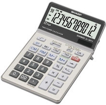 Sharp El387v Twin Power Calculator - EL387V-KOL-KOL