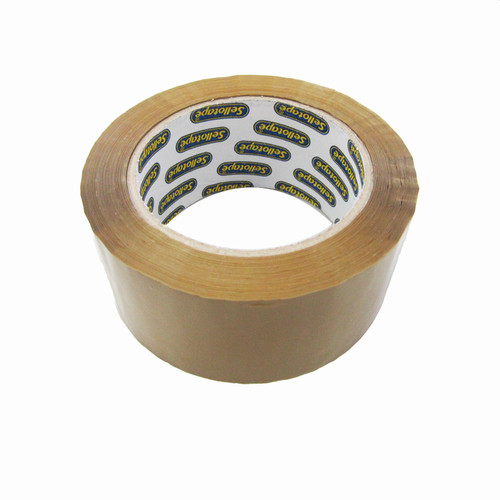 SELLOTAPE Packaging Tape Buff 48mmx50M Roll-PTB4850