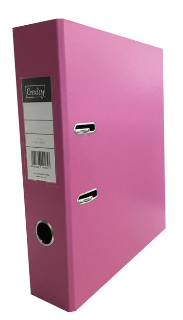 CROXLEY JD1029 Polypropylene Lever Arch Rado File - A4 - 65mm (Pink)-ALF102907 CROXLEY JD1029 Polypropylene Lever Arch Rado File - A4 - 65mm (Pink)-ALF102907