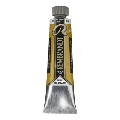 ROYAL TALENS REMBRANDT Oil 40Ml Transp.Yellow Grn-RT01052812