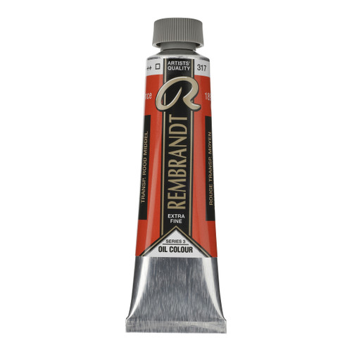 ROYAL TALENS REMBRANDT Oil 40Ml Transp.Red Medium-RT01053172