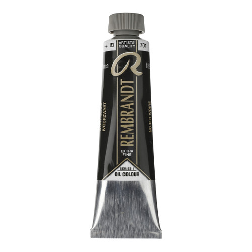 ROYAL TALENS REMBRANDT Oil 40Ml Ivory Black-RT01057012