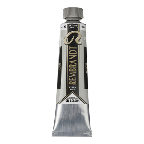 ROYAL TALENS REMBRANDT Oil 40Ml Silver-RT01058002