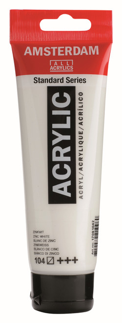 ROYAL TALENS AMSTERDAM Acrylic Colour - 120ml Tube (Zinc White)-RT17091042 ROYAL TALENS AMSTERDAM Acrylic Colour - 120ml Tube (Zinc White)-RT17091042