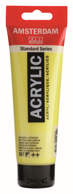 ROYAL TALENS AMSTERDAM Acrylic Colour - 120ml Tube (Azo Yellow Lemon)-RT17092672