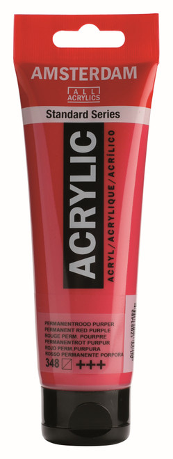 ROYAL TALENS AMSTERDAM Acrylic Colour - 120ml Tube (Perm. Red Purple)-RT17093482