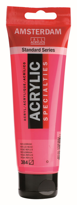 ROYAL TALENS AMSTERDAM Acrylic Colour - 120ml Tube (Reflex Rose)-RT17093842