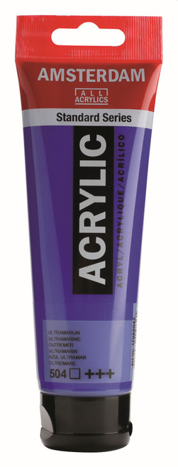 ROYAL TALENS AMSTERDAM Acrylic Colour - 120ml Tube (Ultramarine)-RT17095042 ROYAL TALENS AMSTERDAM Acrylic Colour - 120ml Tube (Ultramarine)-RT17095042