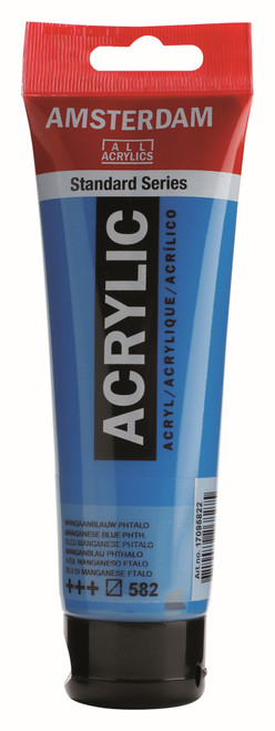 ROYAL TALENS AMSTERDAM Acrylic Colour - 120ml Tube (Mangan. Blue Phthalo)-RT17095822 ROYAL TALENS AMSTERDAM Acrylic Colour - 120ml Tube (Mangan. Blue Phthalo)-RT17095822