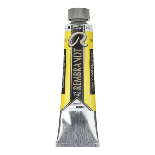 ROYAL TALENS REMBRANDT Oil - 40Ml Tube (Cadmium Yellow Lemon) (Box Of 3 Tubes)-RT01052072