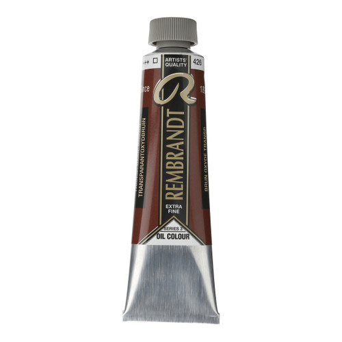 ROYAL TALENS REMBRANDT Oil 40Ml Transp.Oxide Brwn-RT01054262
