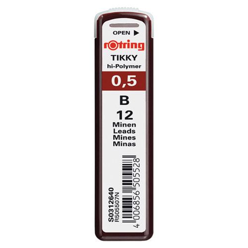 rOtring Polymer Leads 0.5mm B-RS0312640