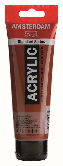 ROYAL TALENS AMSTERDAM Acrylic Colour - 120ml Tube (Burnt Sienna)-RT17094112