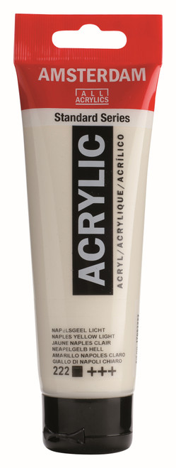ROYAL TALENS AMSTERDAM Acrylic Colour - 120ml Tube (Naples Yellow Light)-RT17092222