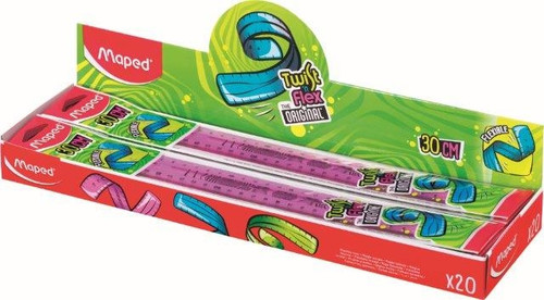 MAPED Ruler Twist'n Flex Original 30cm-027900