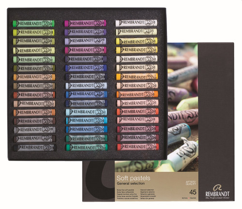 ROYAL TALENS REMBRANDT Soft Pastel Set Of 45-RT31823047